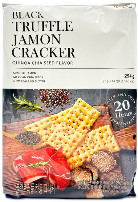 ALLO 블랙 트러플 하몽 크래커 14p, 1개, 294g