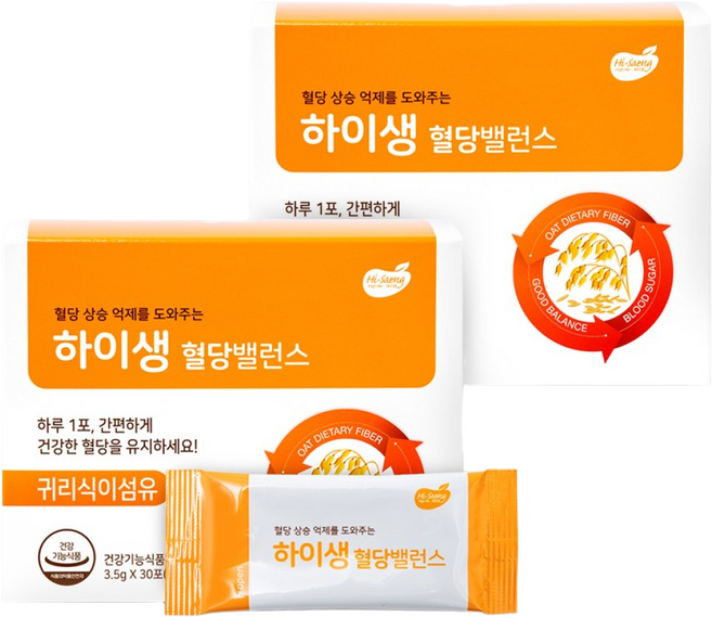 하이생 혈당밸런스 60포(+30포 특별증정), 3.5g, 90개