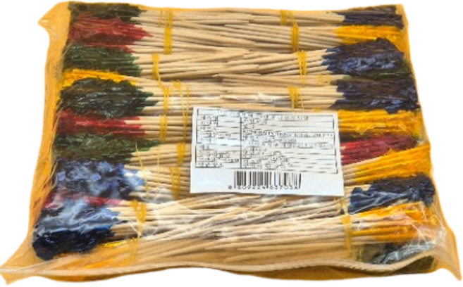 앤댄썸 업소용 과일꼬지 꽃요지 자작나무 1000P, 10개, 1000개