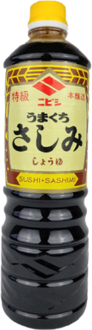 JAS 특급 일본간장 니비시 회간장 1L x 15개 사시미 쇼유 일본간장 초밥간장 소유 만두간장 사시미간장 스시간장 일본식자재