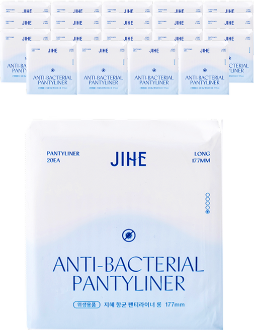지혜 항균 팬티라이너, 슈퍼롱, 20개입, 20개