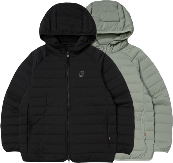 노르디스크 남성 경량패딩 간절기 등산 캠핑 낚시 워킹 숏패딩