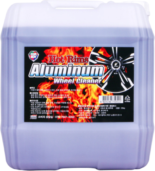 카보이 휠크리너(대용량)휠 타이어세정, 1개, 19L