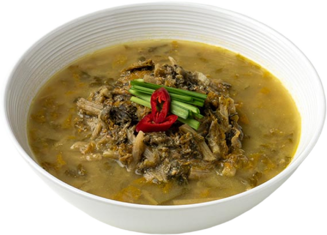 직접 재배한 시래기로 만든 들깨시래기 된장국, 4개, 500g