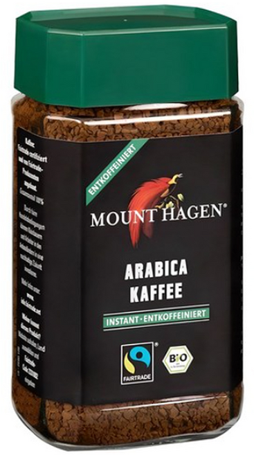 마운트하겐 유기농 디카페인 원두커피믹스, 100g, 1개입, 2개