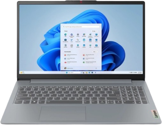 레노버 아이디어패드슬림3i 39.6cm(15.6/N150/8GB/128GB), Slim 3 15ITN, WIN11 Home, 8GB, 128GB, Arctic Grey