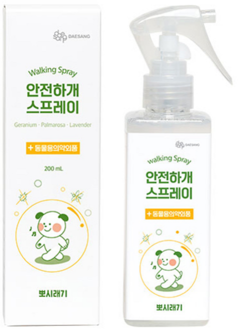 뽀시래기 안전하개 스프레이, 혼합색상, 200ml, 1개