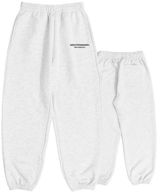 어바웃스탠다드 트루에센셜 조거 스웻팬츠 쭈리 피그먼트