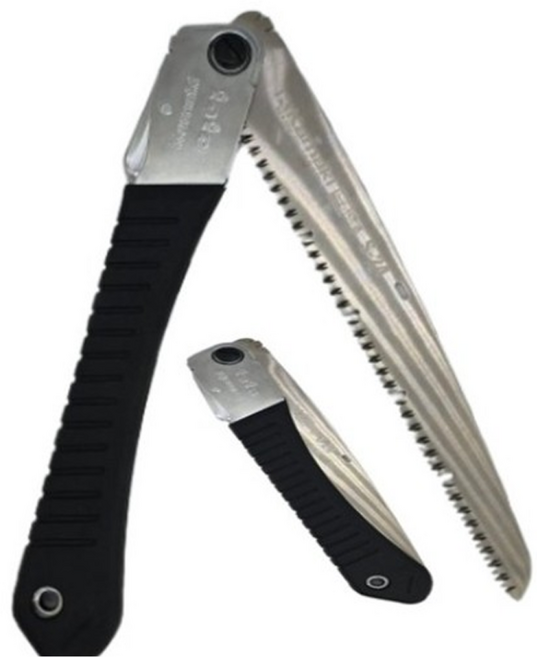 접이식톱 일본산240mm 접톱 S-24 목공 목수 원예 수목 정원관리 FOLDING SAWS KAMAKI 카마키 가마끼, 1개