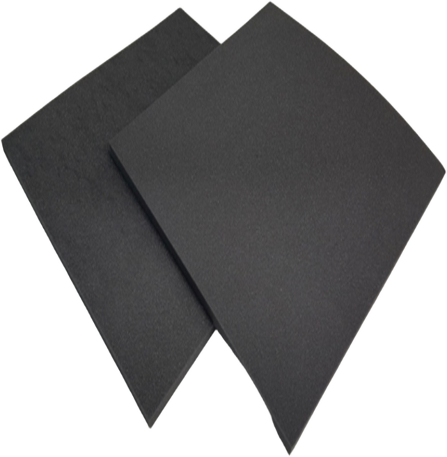 일반스폰지 검정 두께 1cm 사이즈 100cm x 200cm 수량 1개, 두께 3cm 100*200