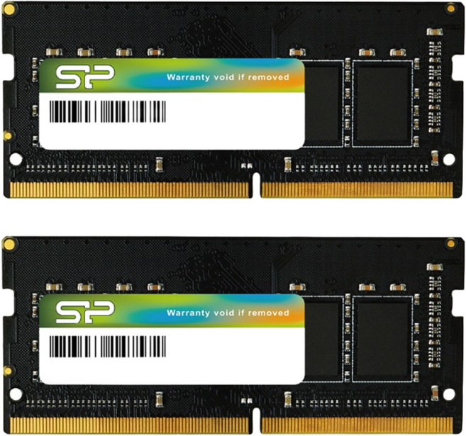 실리콘파워 Silicon Power DDR4 3200 PC4-25600 SODIMM 노트북용 램 패키지 메모리 RAM, 1개