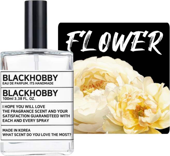 [3+1] 블랙하비 꽃향기 베스트 10종 드레스퍼퓸 / 사탕수수 발효 베이스 사용, 1개, 100ml, 200. 산가드니아