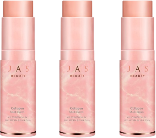 쟈스 콜라겐 멀티밤 진기주 스틱밤 10g, 3개