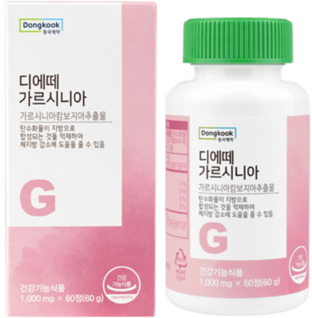 동국제약 디에떼 가르시니아 60g, 1개, 60정