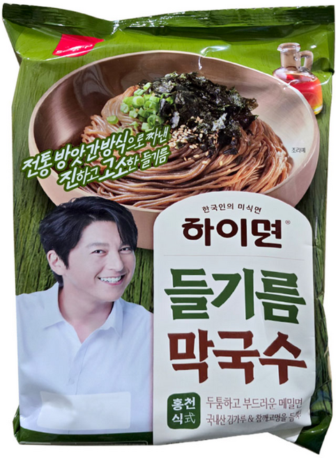 삼립 하이면 들기름 막국수 354g, 1개, 358g