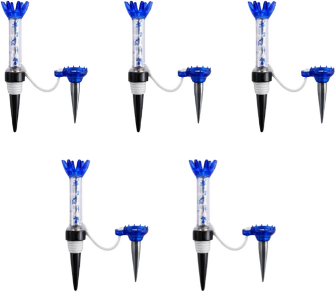 투엘 마그네틱 골프 자석티 5p 세트, 블루, 5개