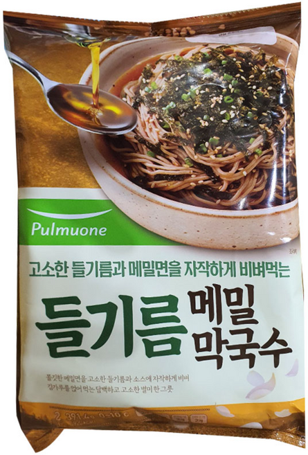 풀무원 들기름막국수, 391.4g, 1개