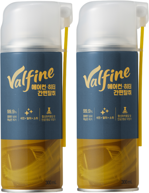 벨파인 에어컨 히터 간편 탈취제, 2개, 300ml