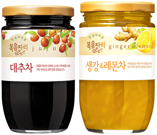 복음자리 대추차 460g *생강레몬차 500g