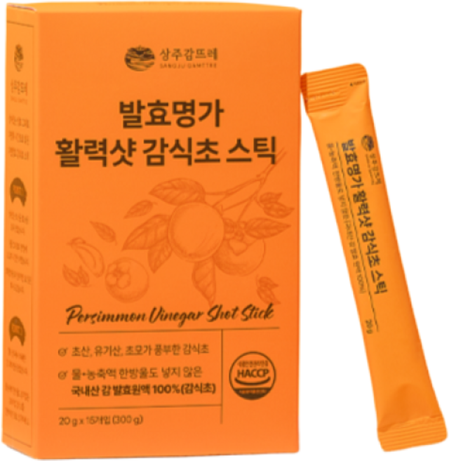 상주 감식초 스틱 국산100% 발효원액, 3박스, 300g