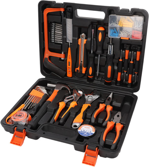 공구함 가정용 공구 세트, 1개, 100pcs