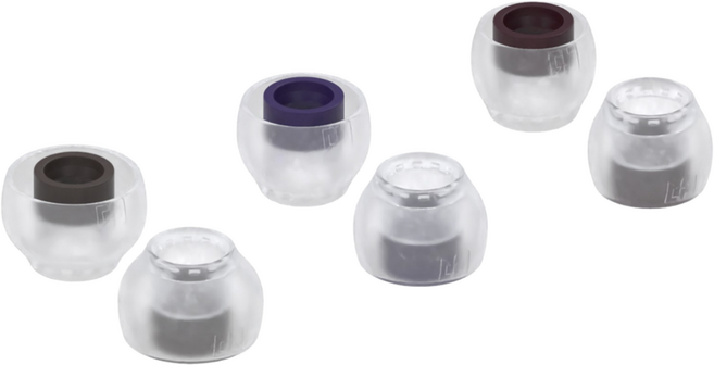 Keephifi TRI Clarion 이어폰 이어팁 S+M+L 세트, 6개, 1개