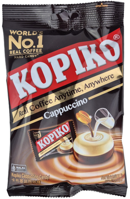 코피코 카푸치노 캔디, 120g, 1개