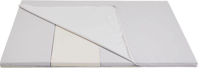 카라즈 슈퍼클린 매트 풀커버 사이즈 층간소음 유아안전 매트커버, 그레이