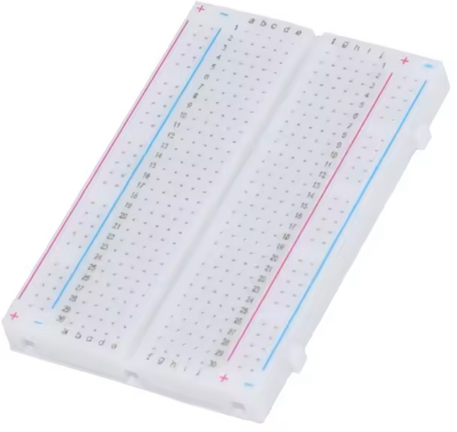 브레드보드 400홀 빵판 (흰색), 4개