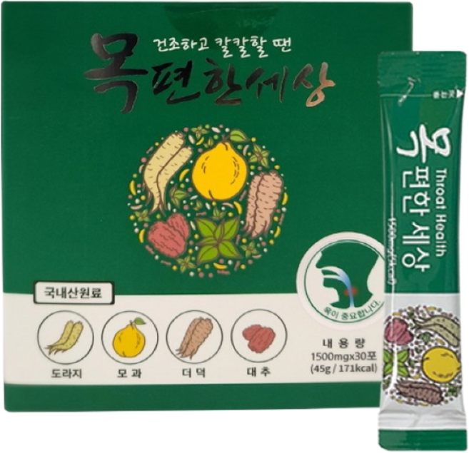 목편한세상 30포, 1.5g, 60개