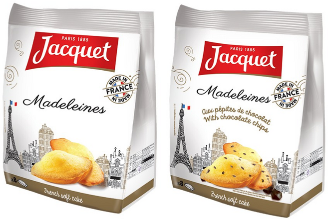 자케 마들렌 2종 어쏘티드 (플레인&초코), 160g, 2개