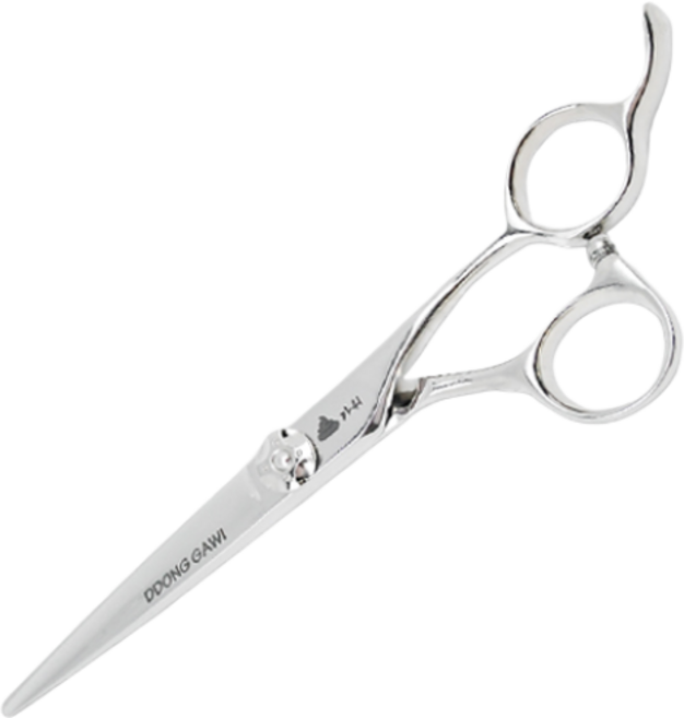 똥가위 6인치 (미용가위 전문가용/ 입문자용), 1개