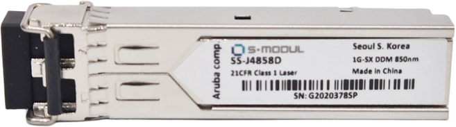 아루바 J4858D 멀티 1000 base 광모듈 850nm, 1개