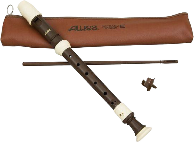 아울로스 소프라노 리코더 703BW 바로크식 무광우드 고급리코더, 1개, 우드브라운