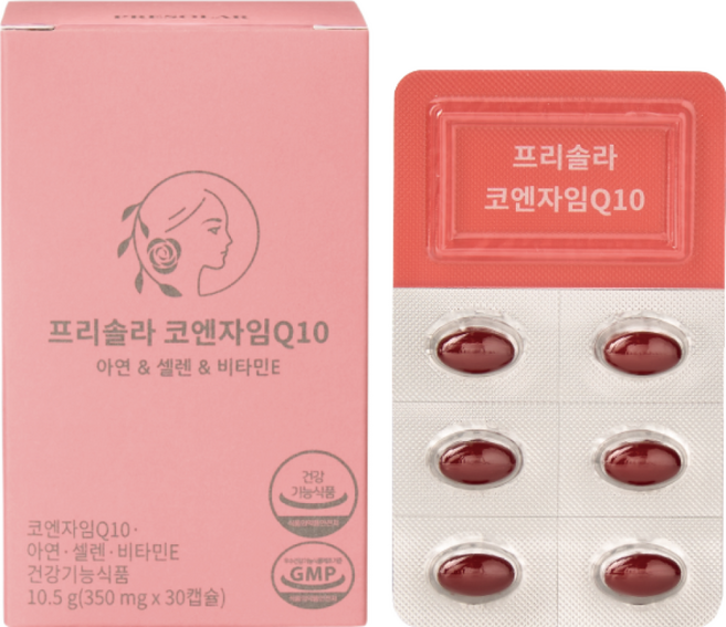 약사 설계 코엔자임Q10 100mg, 1개, 30정