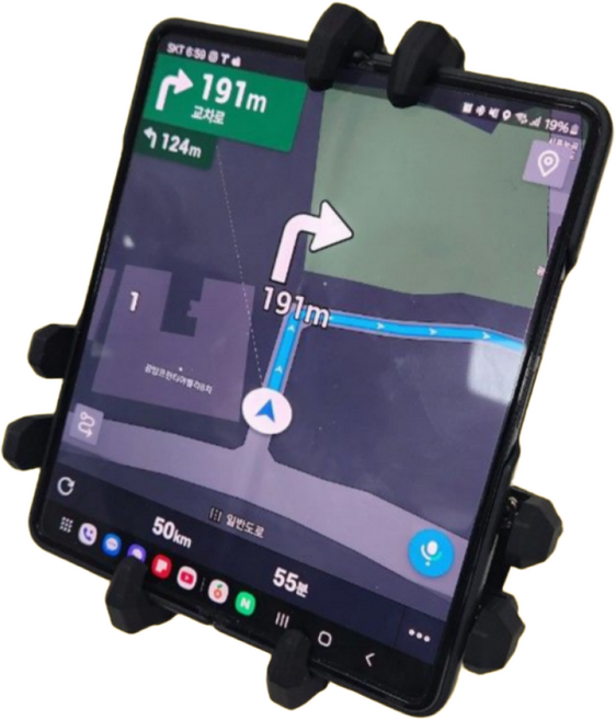 스파이더락 폴드용 확장 오토바이 핸드폰거치대, 폴드전용(핸들바설치형)