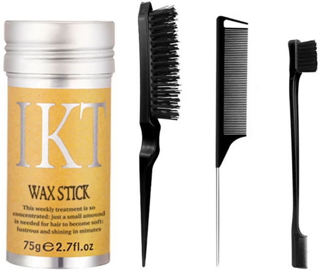 모어니스 잔머리 고정 정리 스틱 헤어 스타일링 왁스 스튜디어스 헤어스타일링, 1개, 75g - 쿠팡