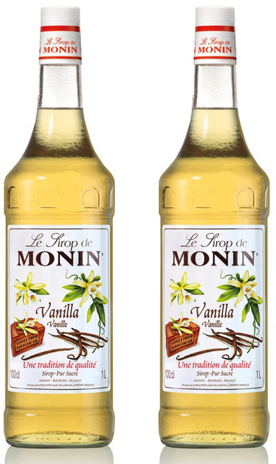 모닌 바닐라시럽 1000ml 2개세트, 1L, 2개