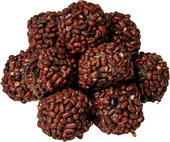 호미담 아침대용떡 저당 팥앙금 제주 오메기떡, 90g, 20개