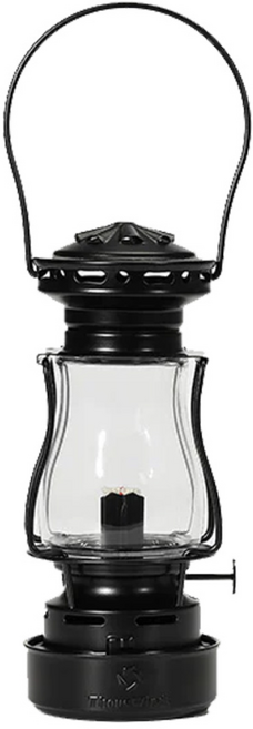 Thous Winds 트와일라잇 캠핑 등유랜턴, 블랙, 1개