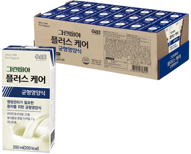정식품(그린비아) 정식품 그린비아 플러스케어 200ml X 24팩, 24개