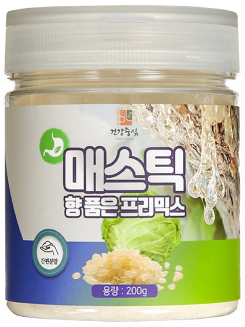 건강중심 매스틱 향 품은 프리믹스 분말, 200g, 1개