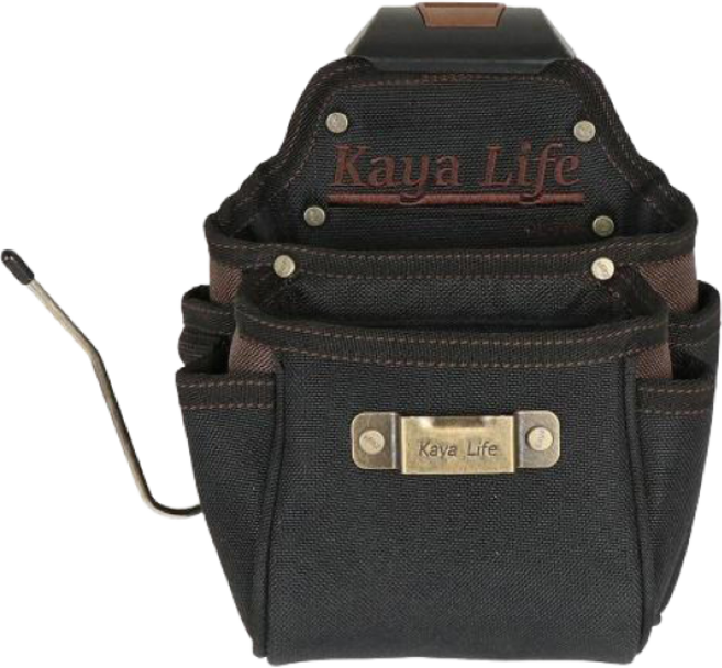 가야 못주머니 클립형 공구집 CL-765 CLIP-TYPE 테이프걸이 지퍼형, 1개