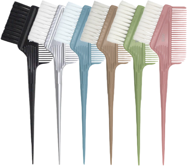 [AIVIL] BATON 아이빌 염색브러쉬 6종, 1개, 민트