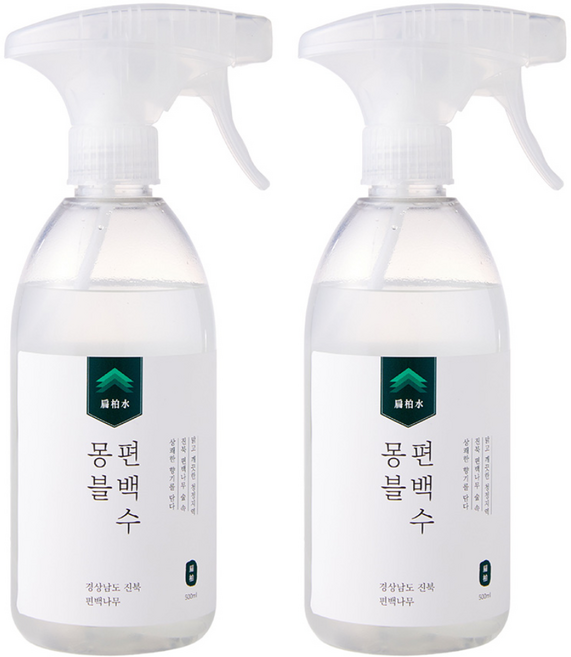 몽블 편백수 피톤치드 스프레이 비건인증, 500ml, 2개