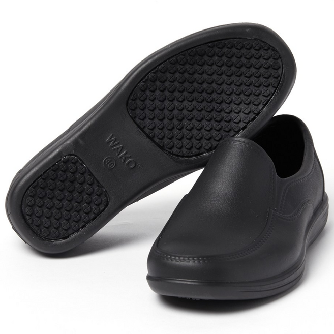 유니스토어 미끄럼방지 조리화 주방신발 맥시멈그립 로퍼스타일 워크 슬립온