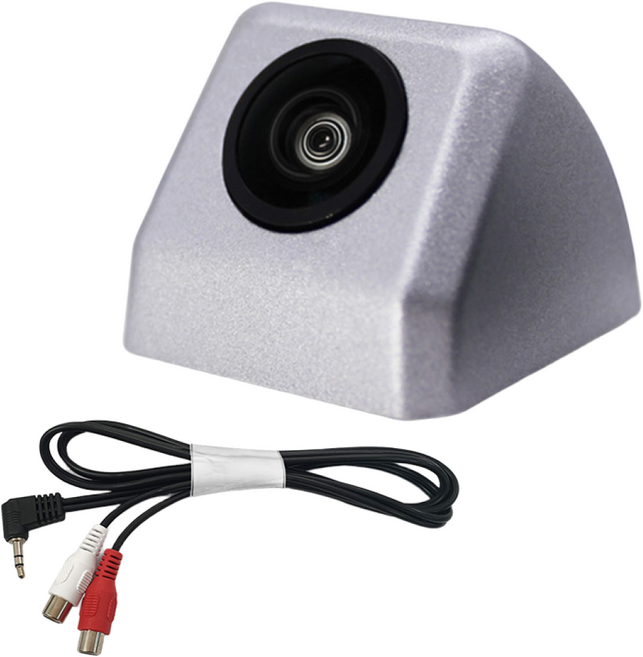 아이소라 승용차 후방카메라 OV-003 아이나비 만도 파인드라이브 전기종 네비호환 차량용카메라, OV-003(실버), 3극젠더