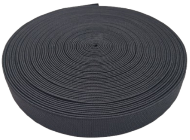 긍정미공방 허리고무밴드 코메즈밴드 20mm 12마, 1개, 블랙