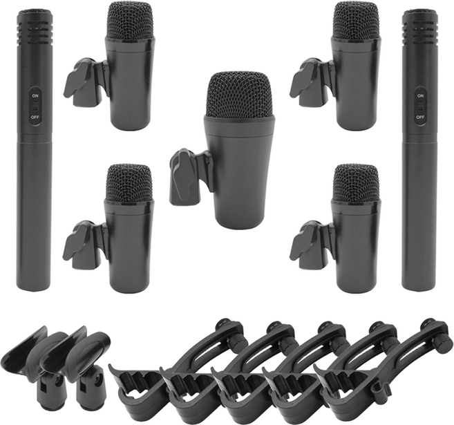 디보이스 DM-G7 드럼 연주용 악기 마이크 세트