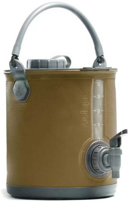 콜랩즈 워터저그 접이식 대용량 캠핑물통 휴대용 청수통 8리터, 1개, 탄